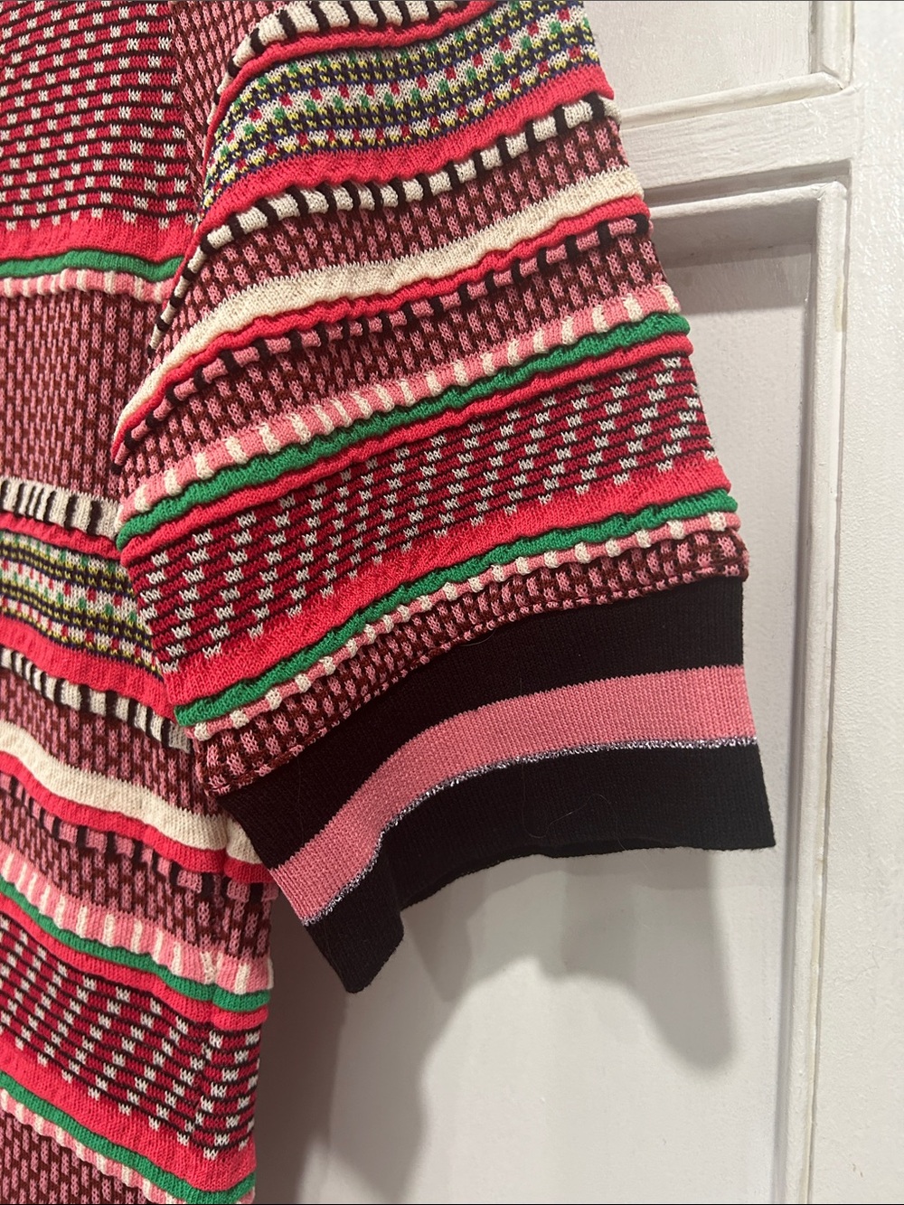 Anthropologie Aldomartins Alice Striped Knit Dress - Size Small - Picture 8 of 12